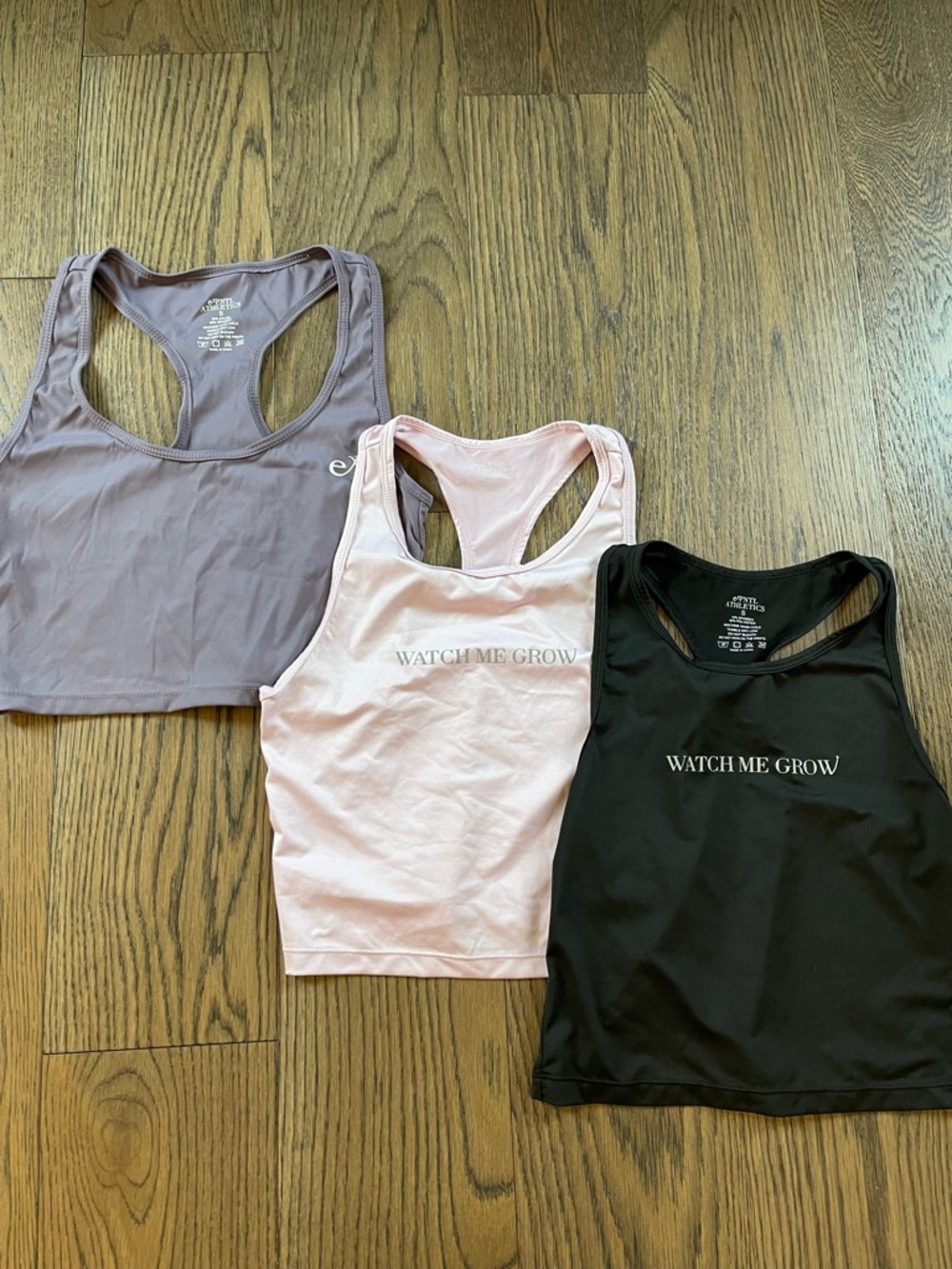 Lot of 3 Expntl Athletics Marathon Tanks Blogger S Small